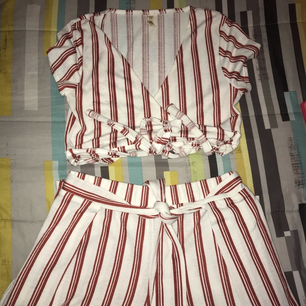 2 Piece Long Pants Set